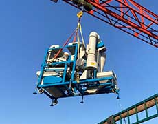 茂恒機械：小型種子精選機裝車發貨！